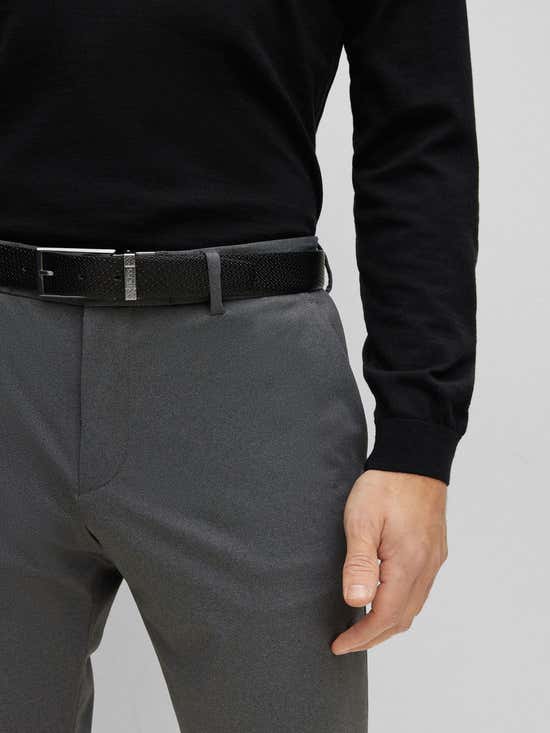 BOSS Men's Belt Black | Central.co.th | e-Tax