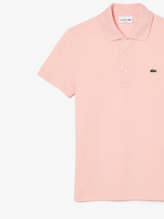 mens pink lacoste polo shirt