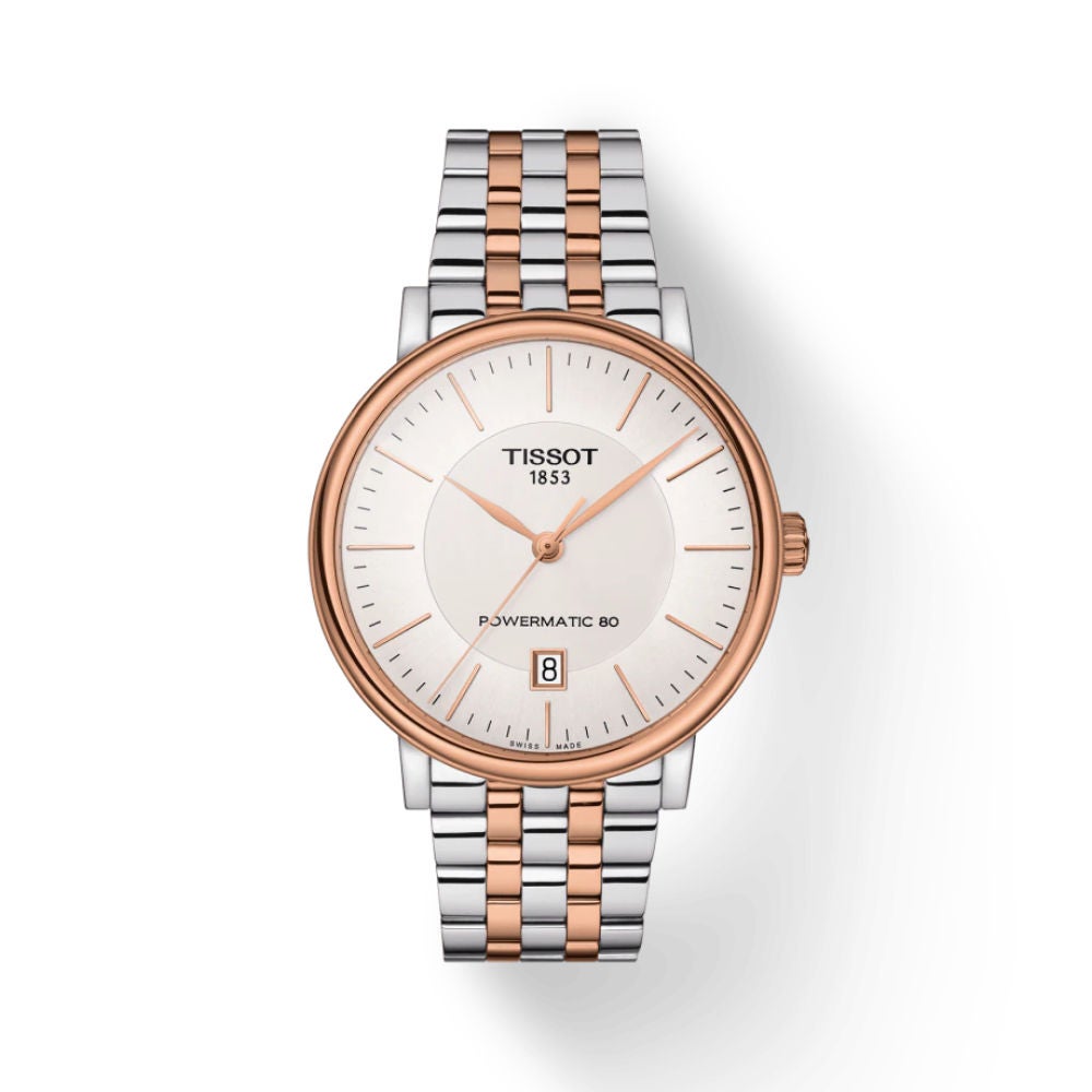 Tissot rose gold hot sale mens watch