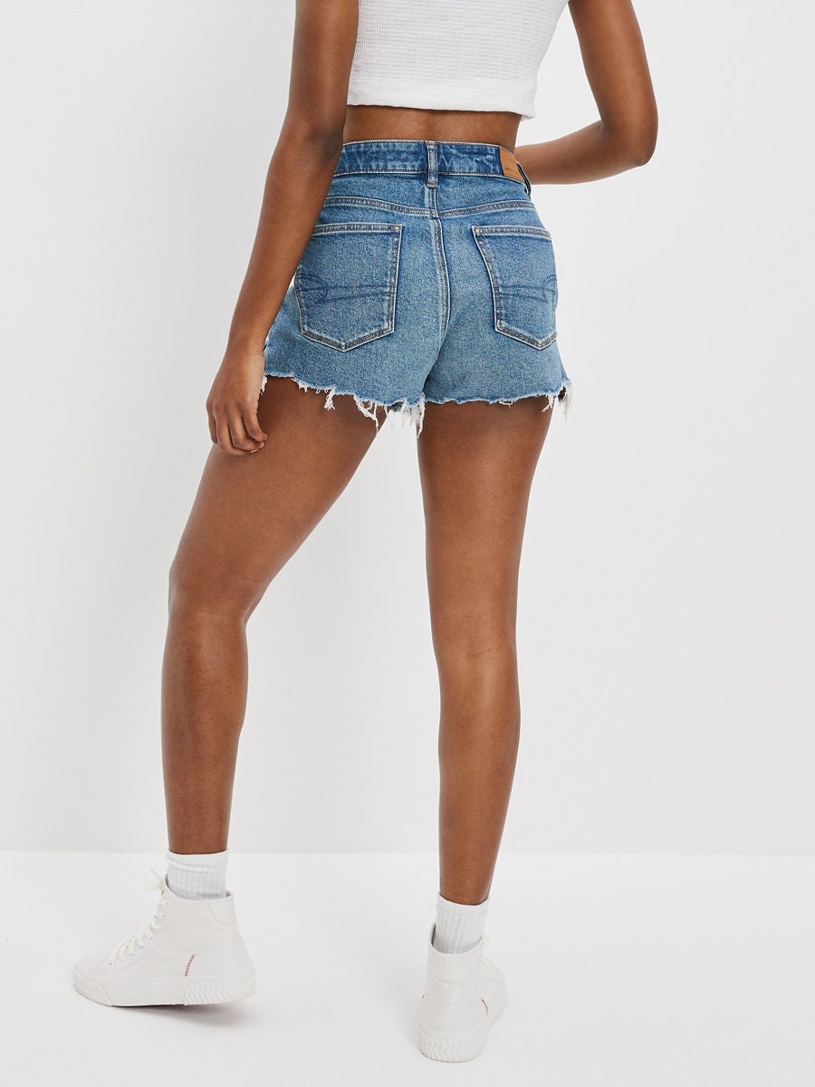 American eagle deals mom short