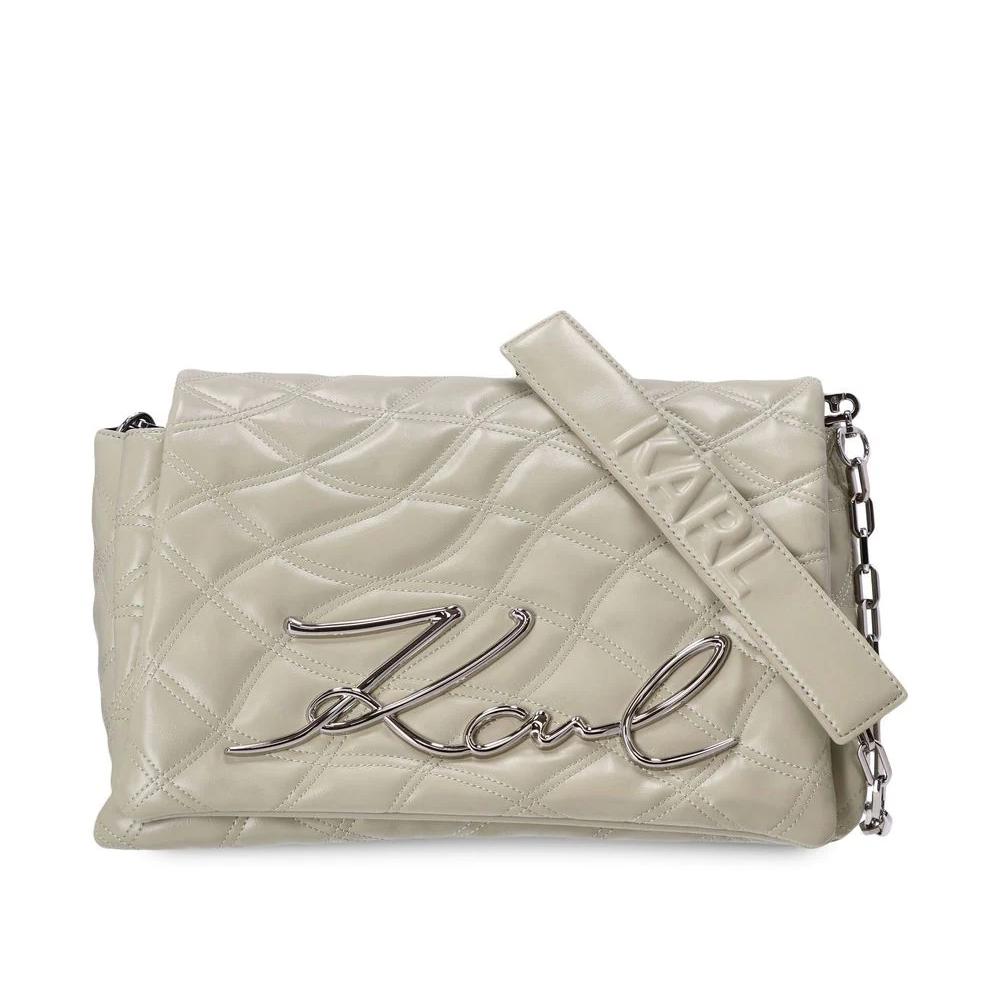 Karl lagerfeld signature sales shoulder bag