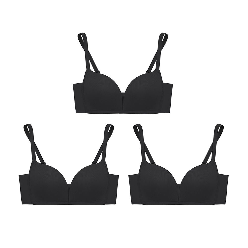 e-Tax, SABINA Bra Invisible Wire Modern V Collection Style no. SBXI1300BK  Black