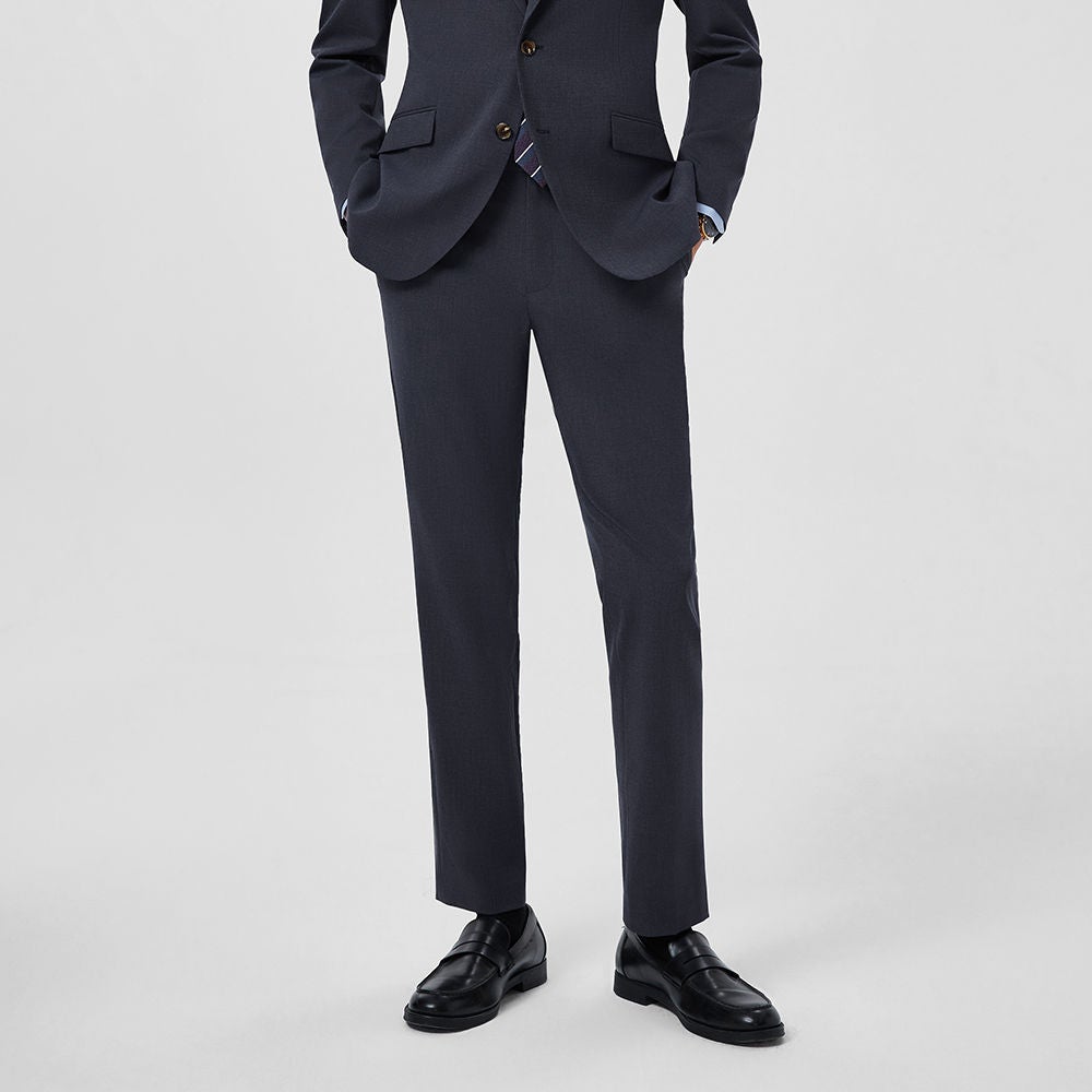 Plain Weave Suit Pants