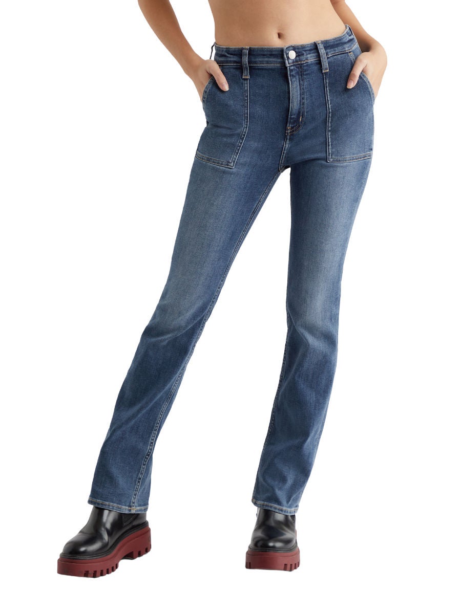 Calvin klein women's slim clearance boyfriend jeans