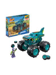 Hot Wheels Monster Trucks Glow in the Dark Circle Racing Set HBN02