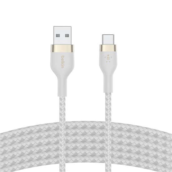 Cable BOOST↑Charge Pro Flex de USB-A a USB-C de Belkin (1 m