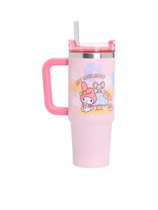 50.0% OFF on SANRIO Tumbler with Handle 900 mL Picnic My Melody Pink