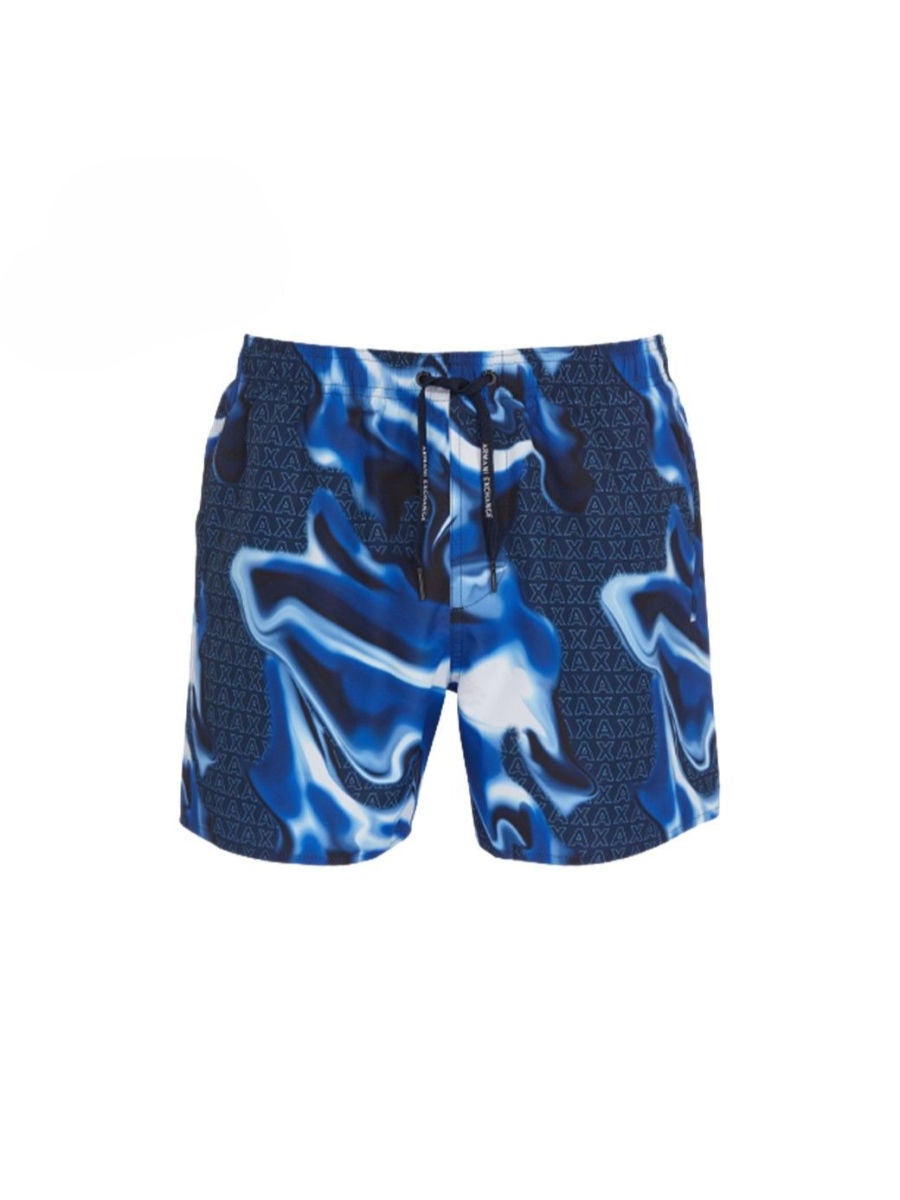 e Tax 50.0 OFF on ARMANI EXCHANGE Men s Swimwear Blue