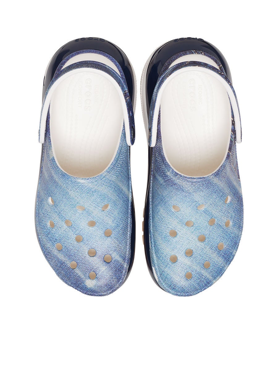 Blue cloud online crocs