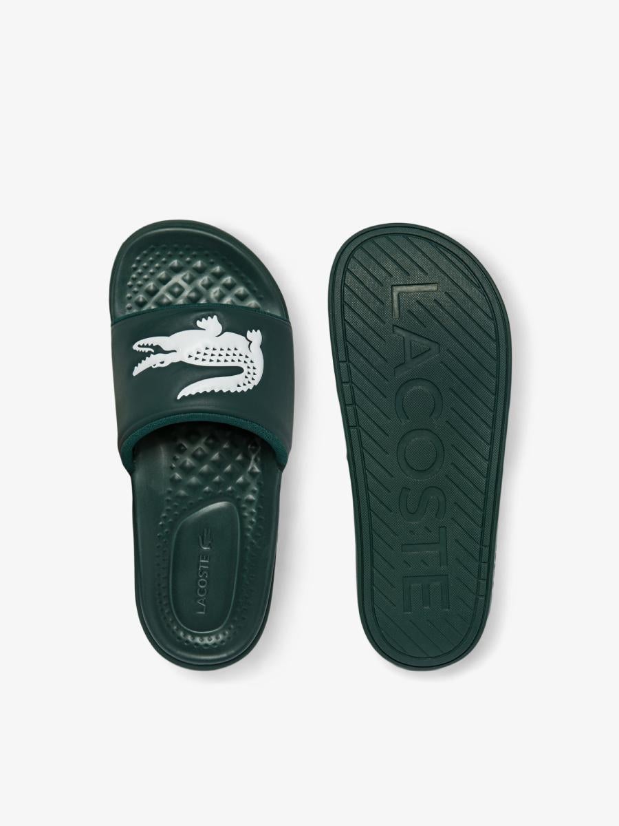 Lacoste shop green slides