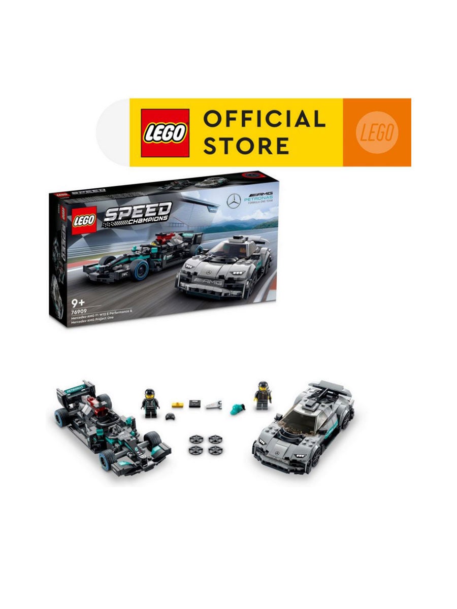LEGO Speed Champions Mercedes-AMG F1 W12 E Performance  Mercedes-AMG  Project One 76909 Multi-Color