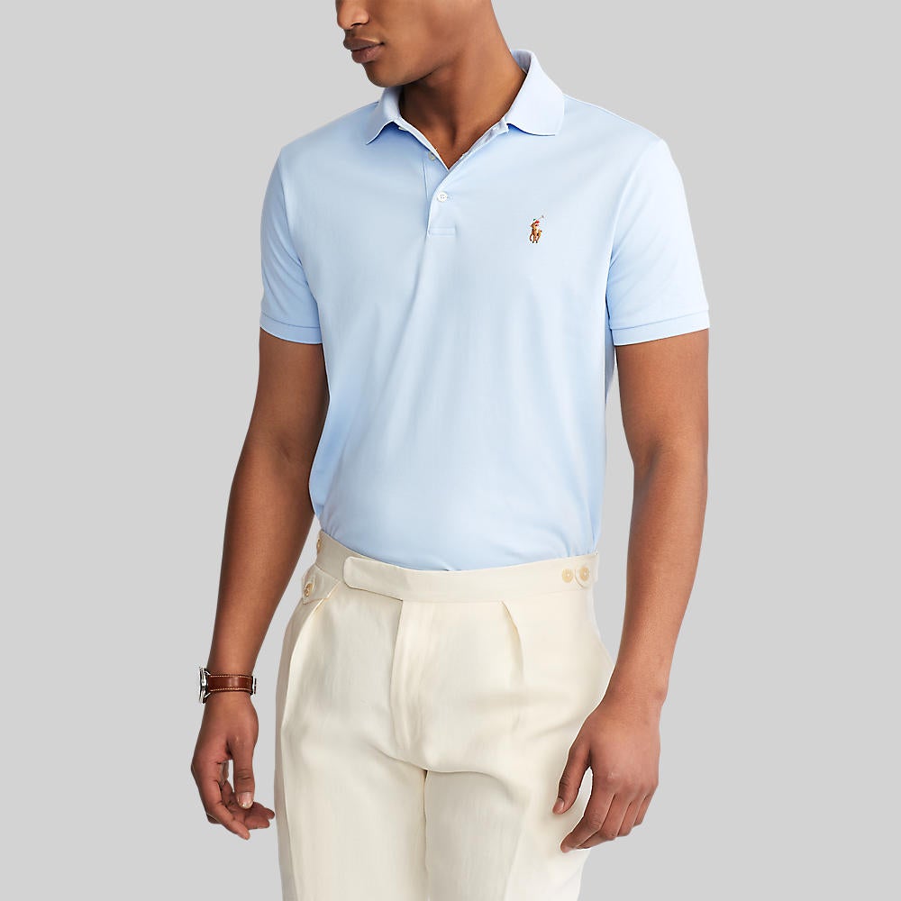 POLO RALPH LAUREN Custom Slim Fit Soft Cotton Polo Shirt