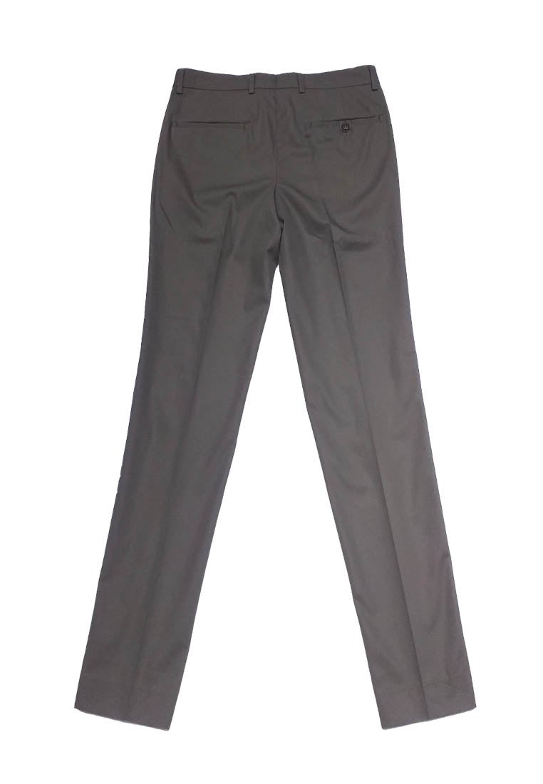 Ladies Small Check Stretch Pants Grey - UB Creative