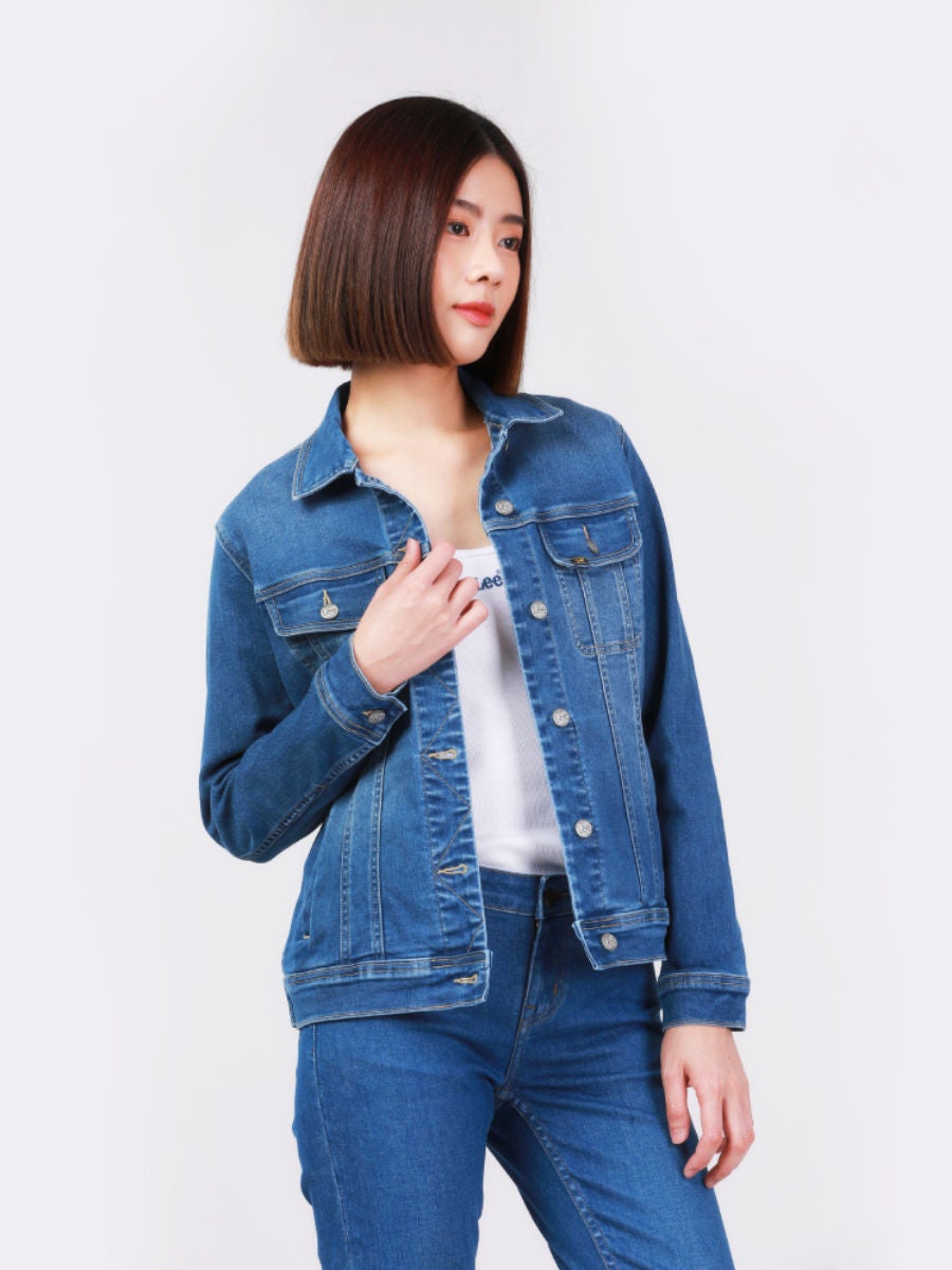 Lee women's denim on sale jacket