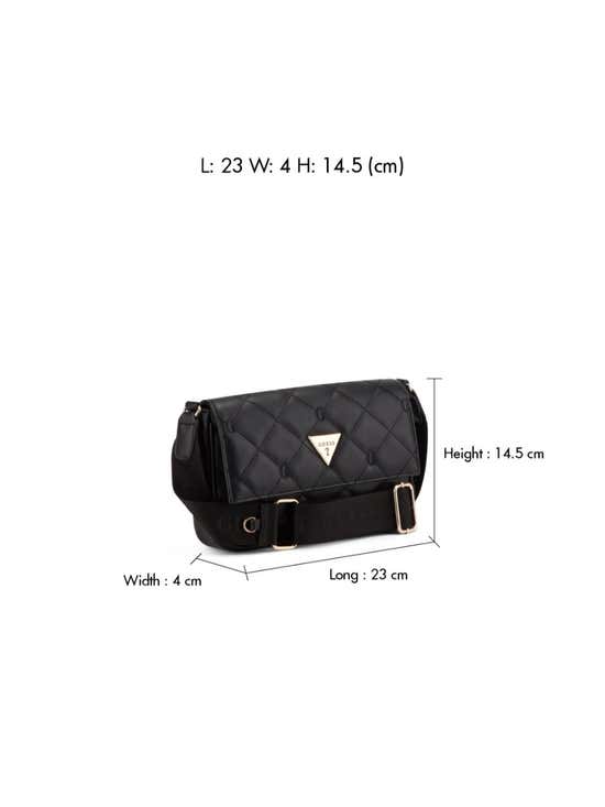 Gold Tab™ Mini Crossbody Bag - Black
