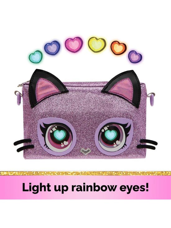 33.44% OFF on PURSE PETS Girl Handbag Interactive Wristlet Kitty Purple