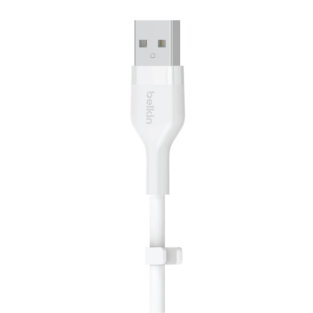 BELKIN Boost Charge Flex USB-A to USB-C Cable White - Central.co.th