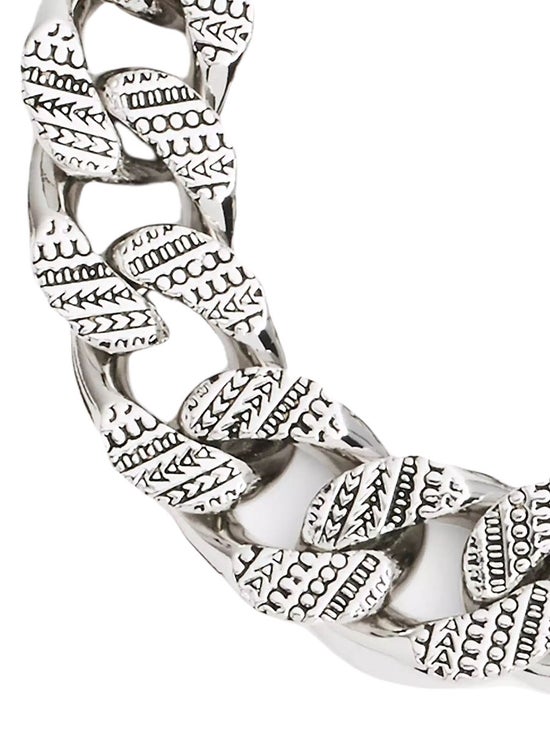 Marc Jacobs Silver Monogram Chain Link Bracelet Marc Jacobs