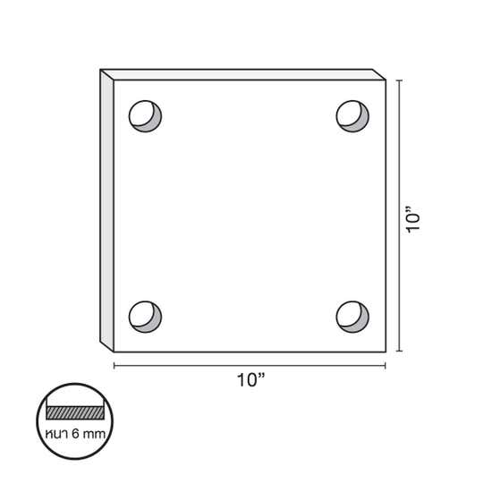 LEGO Green Baseplate 16 x 24 (3334)