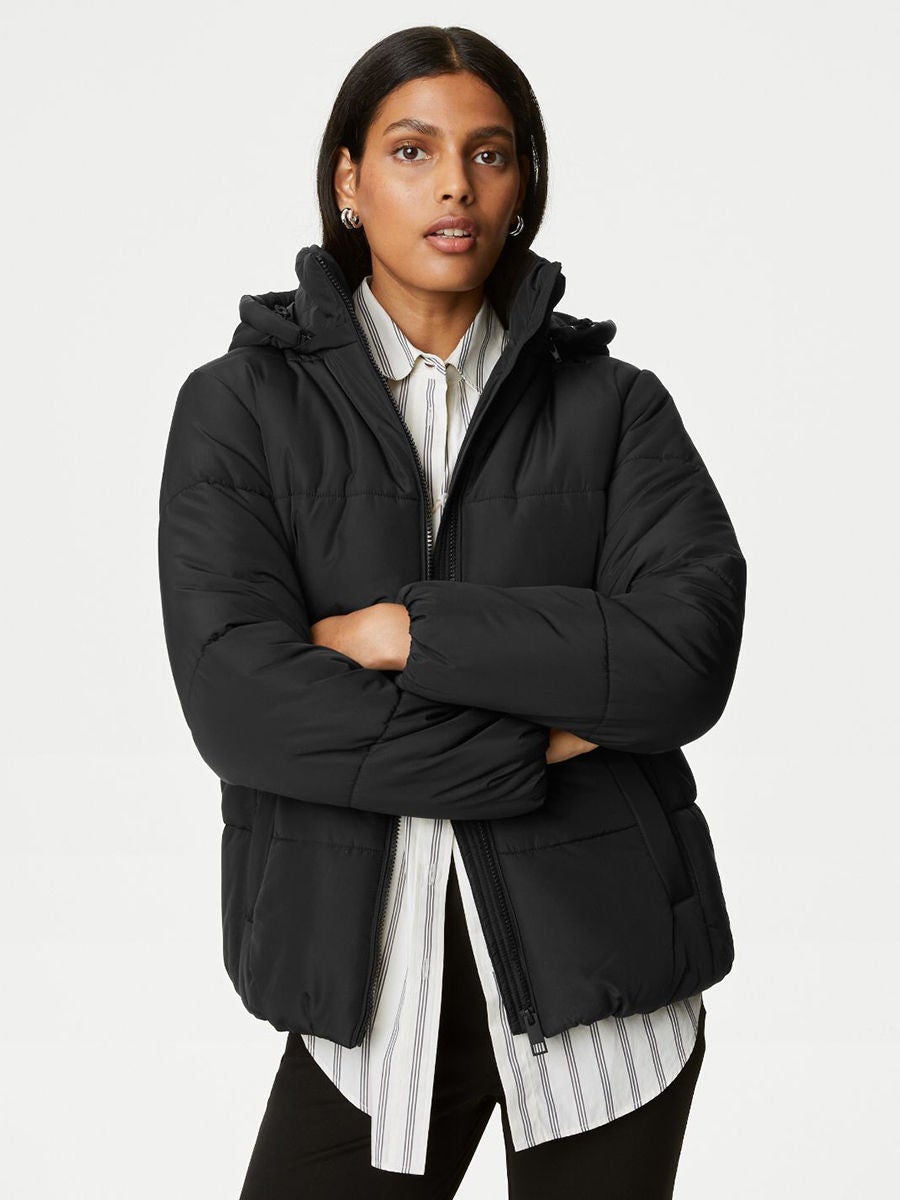 Marks and spencer hotsell padded jacket with stormwear