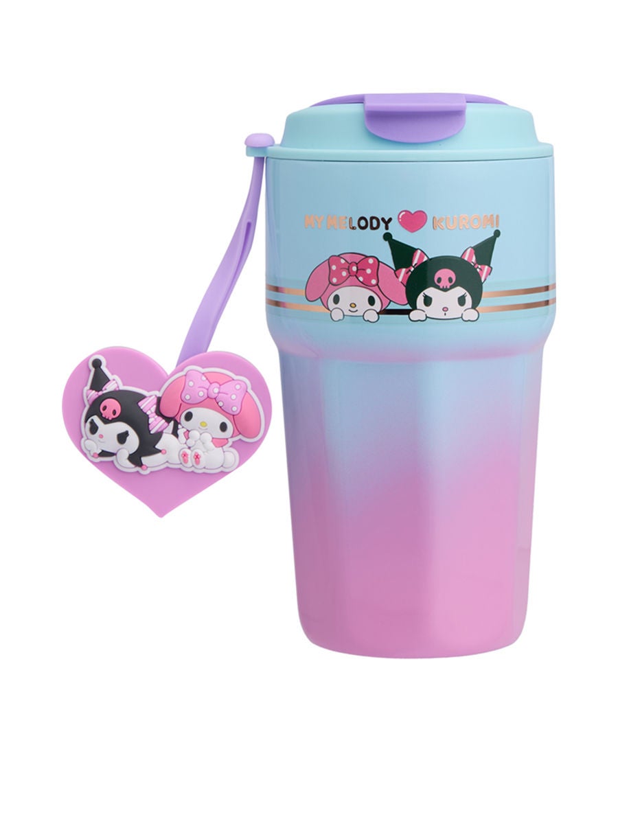 Skater - My Melody & Kuromi Tumbler Set with Straw (3 Pieces