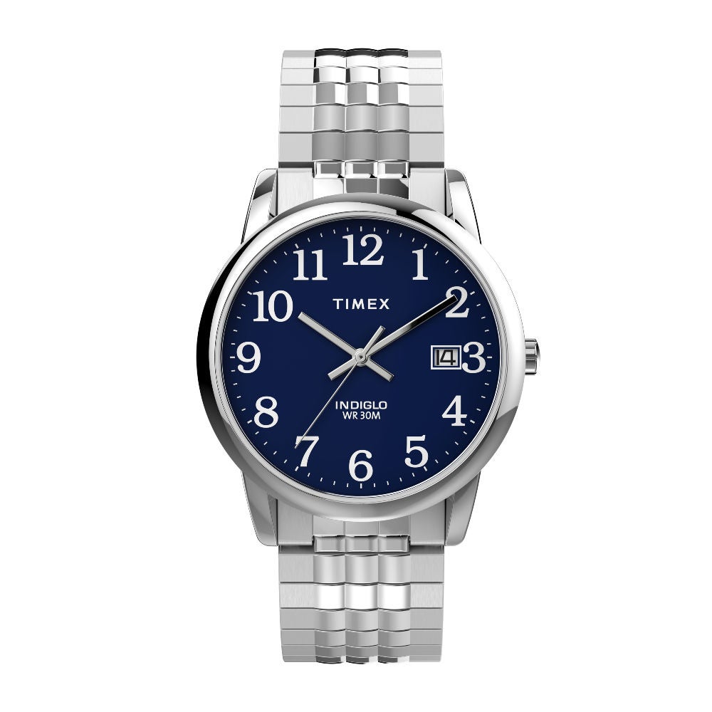 Timex easy sale reader blue