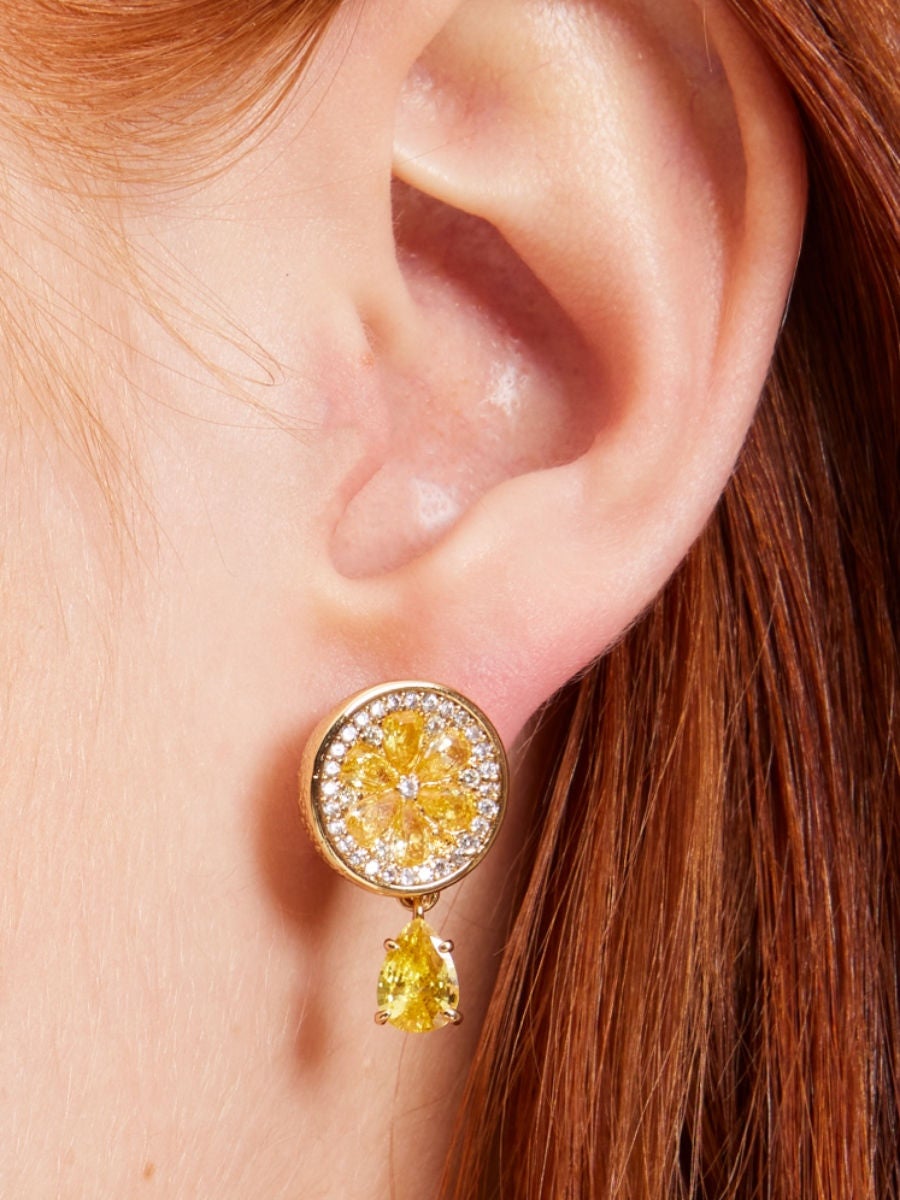 Kate spade deals yellow earrings