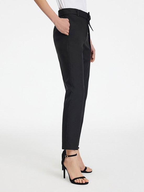 60.0% OFF on G2000 Women Cigarette Stretch Pant - Cigarette Shape-Black