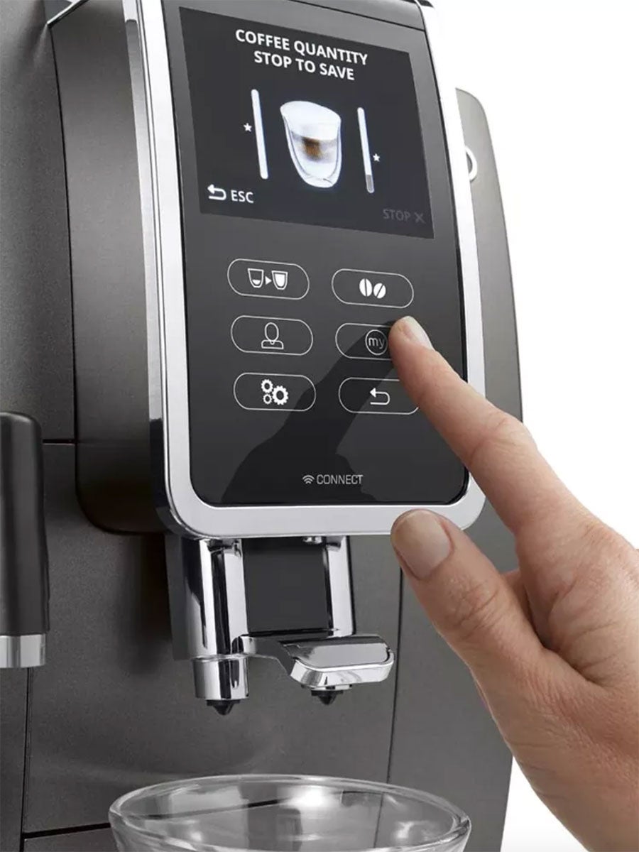 25.0 OFF on DELONGHI Fully Automatic Coffee Machine ECAM370.95.T