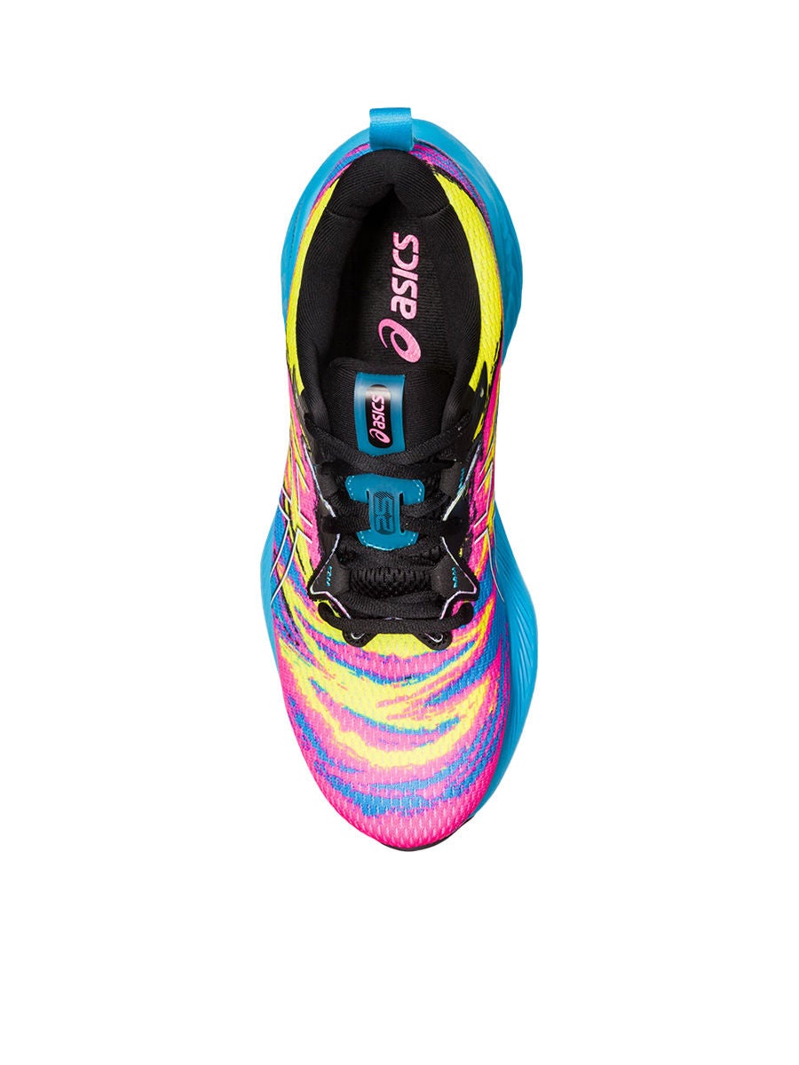 Asics multi colored top running shoes