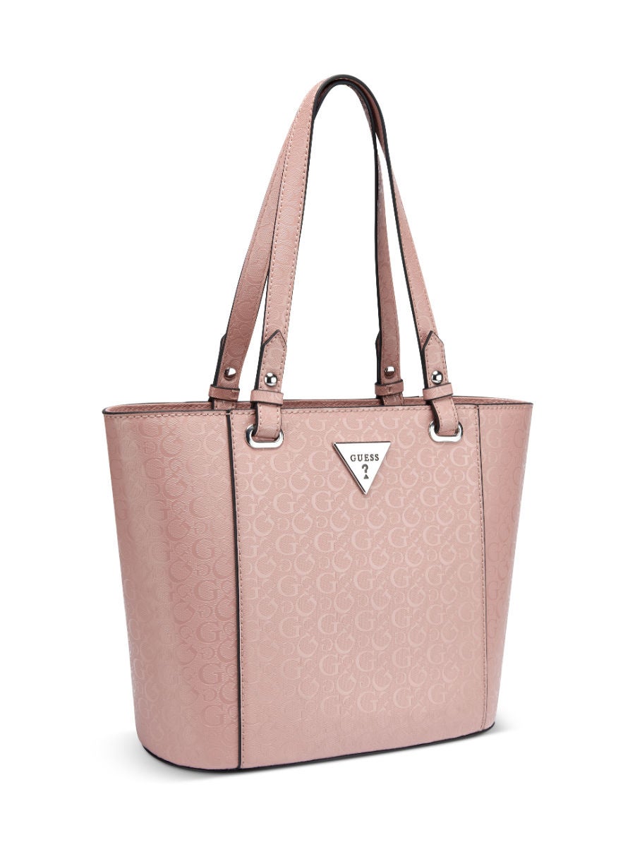 Guess tote hot sale bags pink