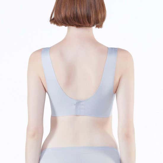 e-Tax  10.0% OFF on WACOAL Grey Wireless Bra Smart Size WB3Y27