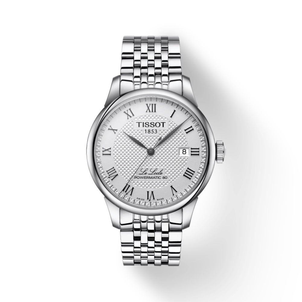 TISSOT เลอ โลค สีขาว เงิน T0064071103300 นาฬิกาผู้ชาย | ลด 5.0