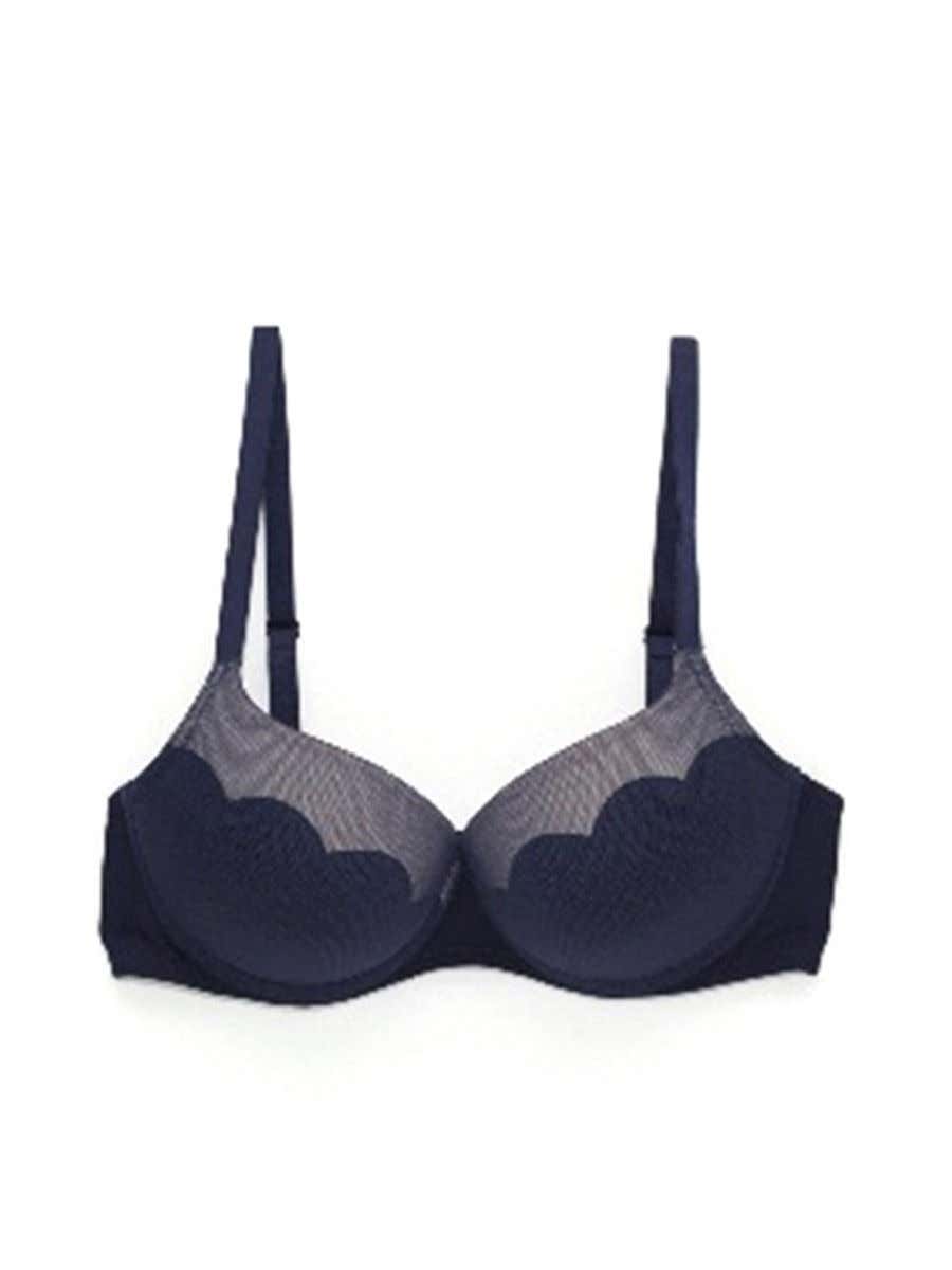 WACOAL Push up Bra WB5U59 Charcoal Size A70 