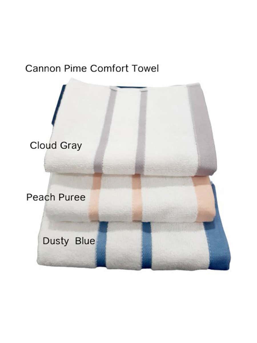 Cannon Bath Towel 70x140 Grey