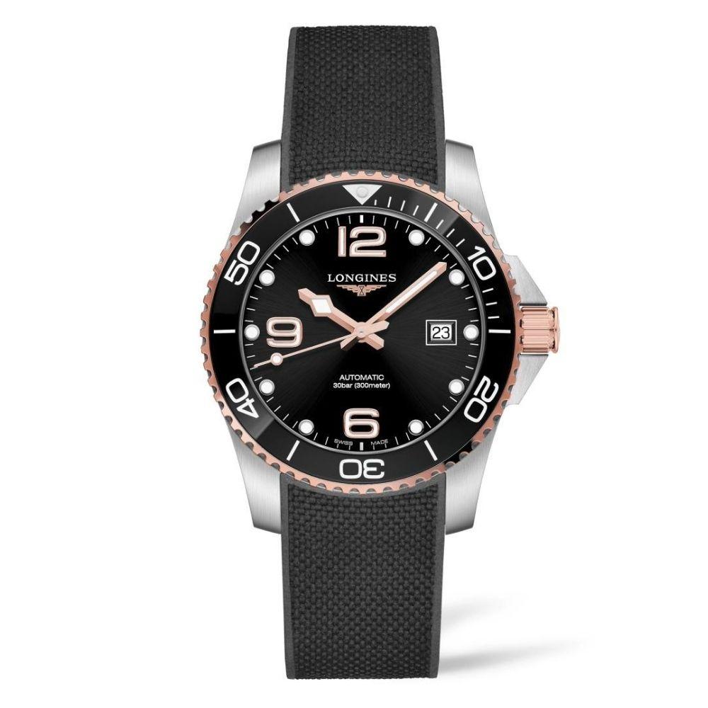 LONGINES HydroConquest Watch L37813589 Black Central .th