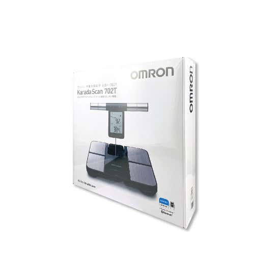 Omron HBF 702T Digital Body Composition Monitor, Silver