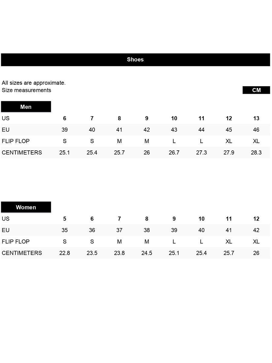 Dolce and gabbana 2025 shoe size chart women's