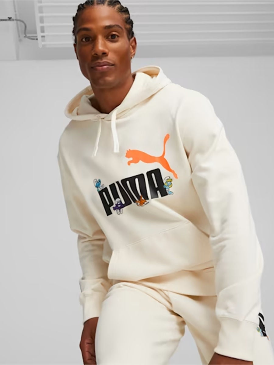 Puma store cream hoodie