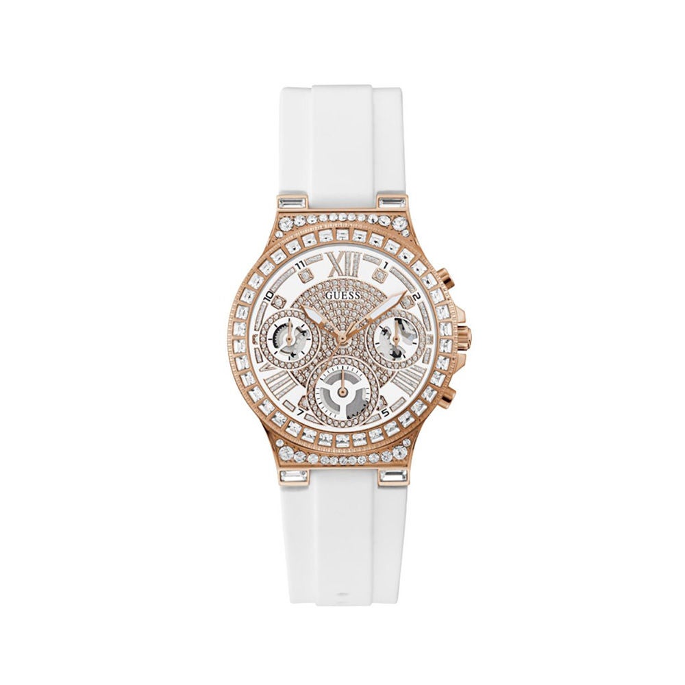 GUESS นาฬิกาข้อมือรุ่น MOONLIGHT GW0257L2 สีขาว | ของแท้ 100