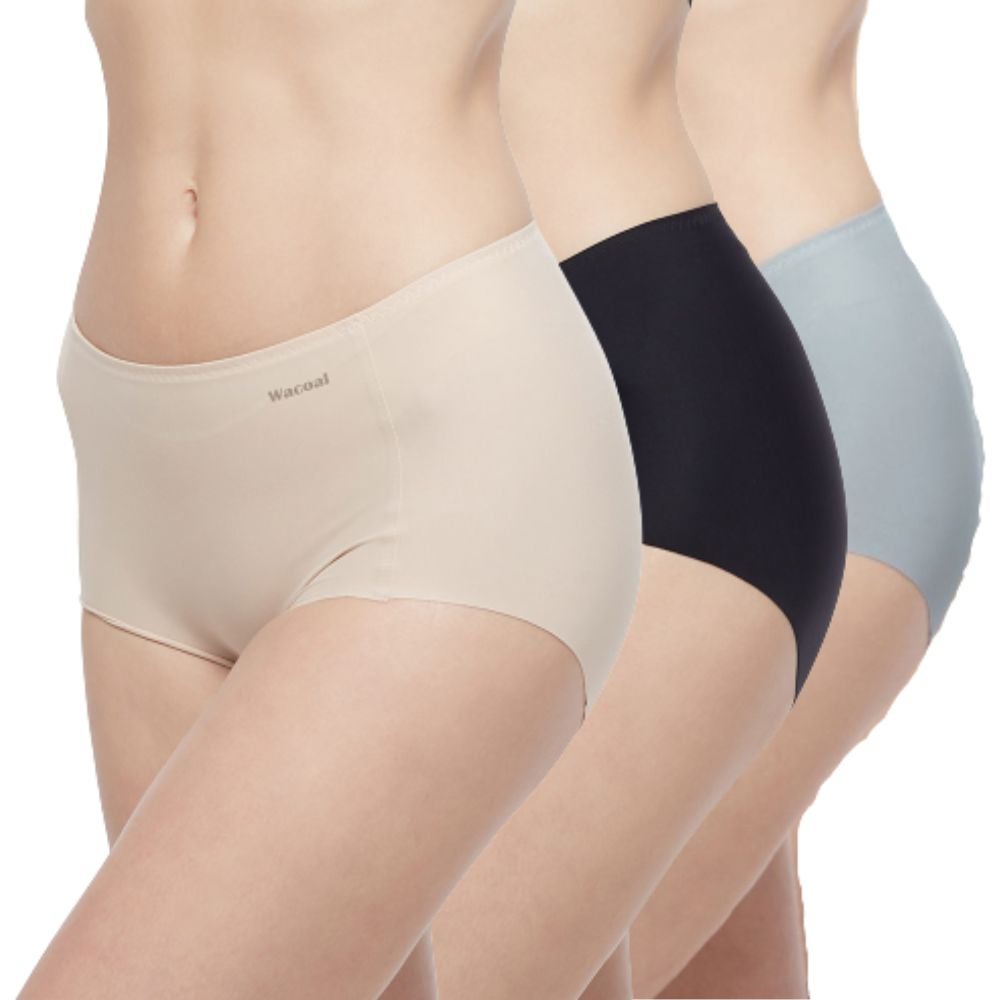 e-Tax  5.71% OFF on WACOAL Multicolor Oh my nude Panty Pack 3 pcs