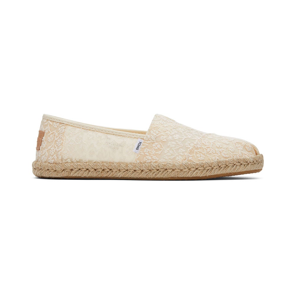 Toms lace 2024 slip ons