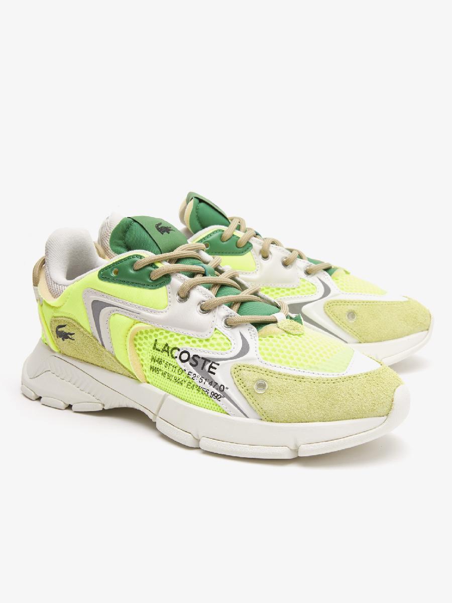 Yellow 2025 lacoste trainers