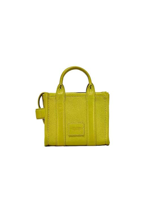 Marc Jacobs The Leather Mini Tote Bag in Citronelle