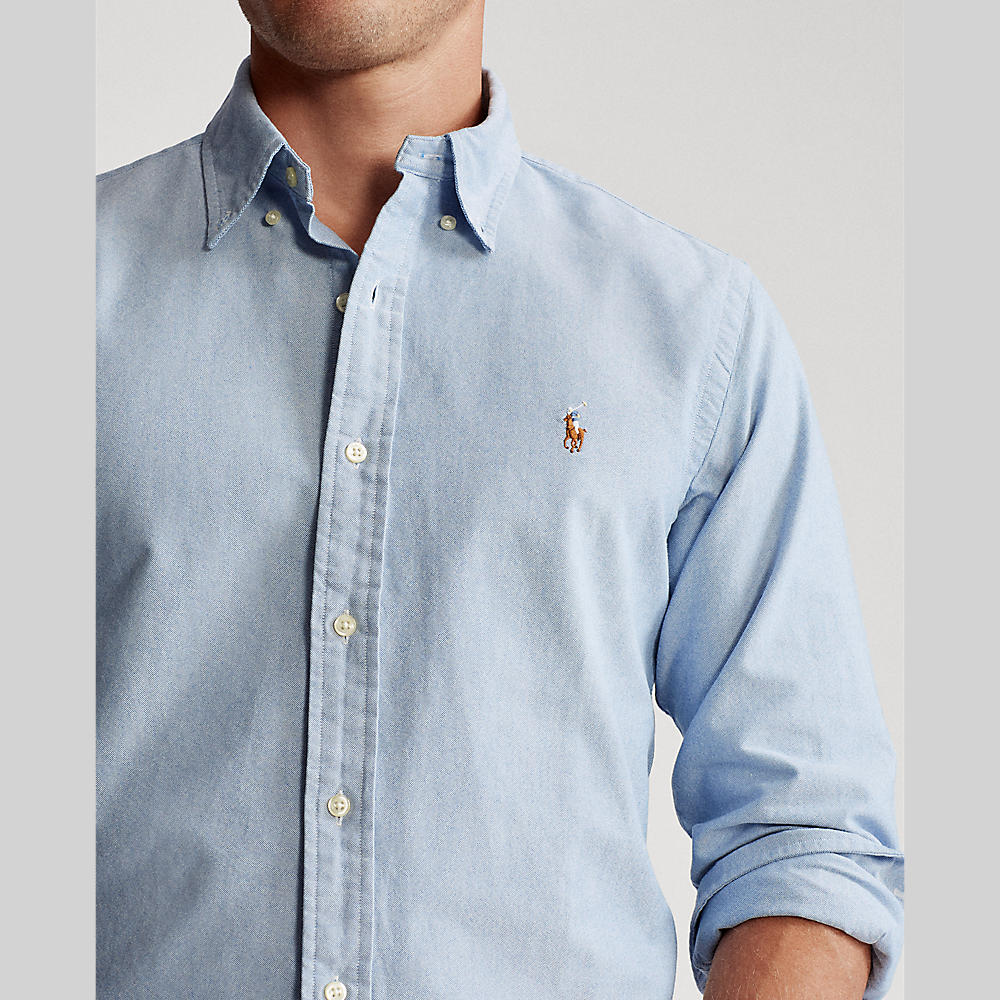 Custom fit deals oxford shirt