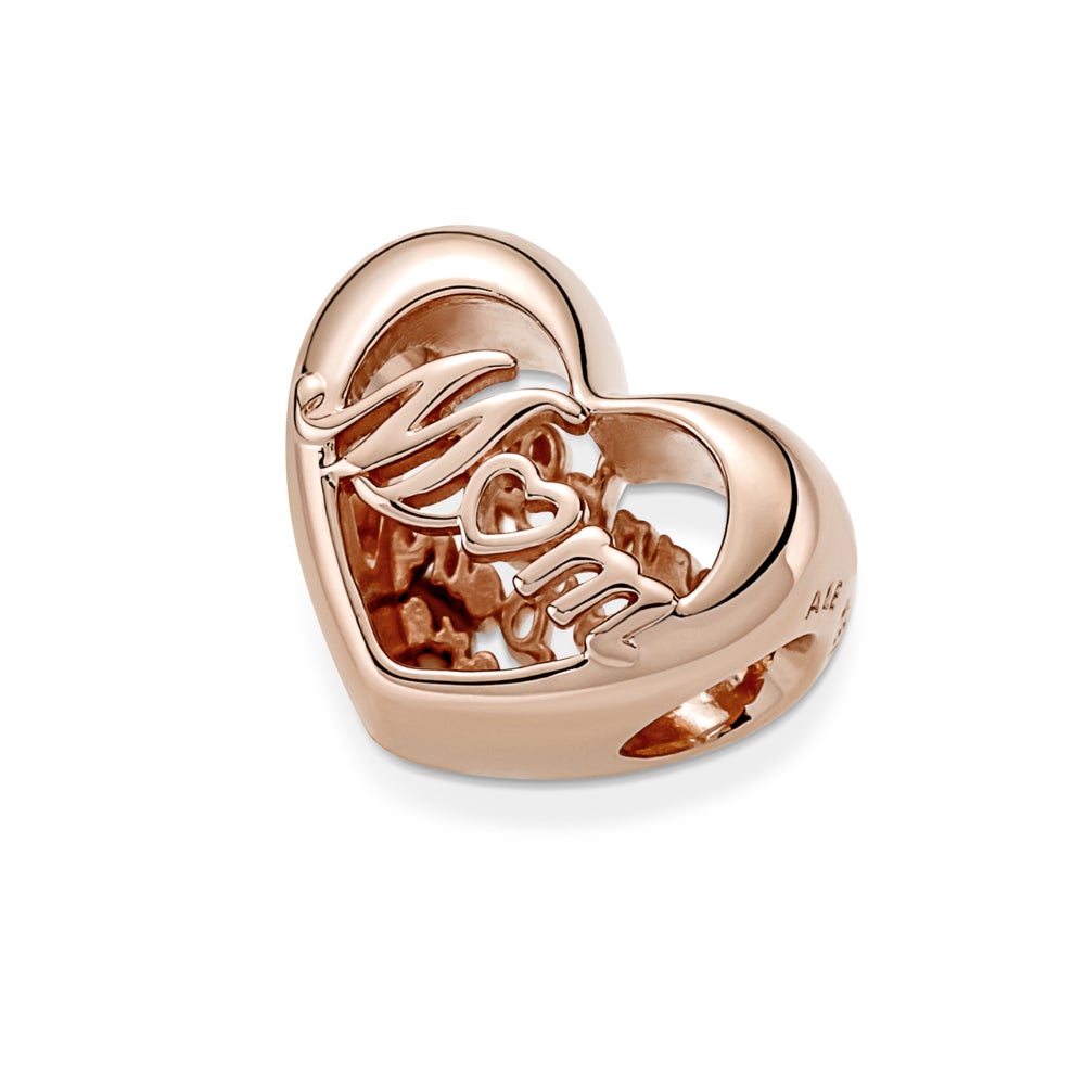 Rose gold mum 2025 pandora charm