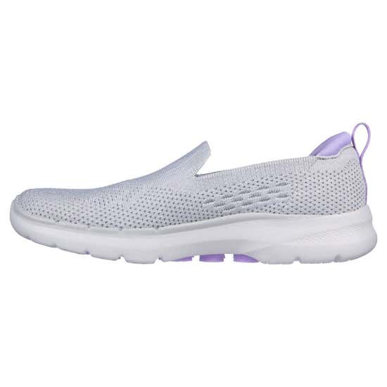 SKECHERS WOMEN GO WALK 6 124532-GYLV GREY - Central.co.th