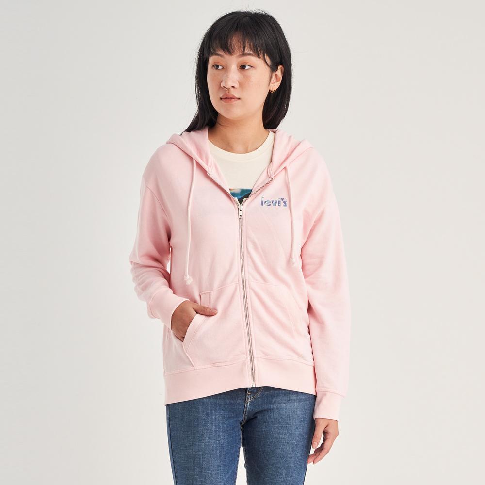 Pink levi outlet hoodie