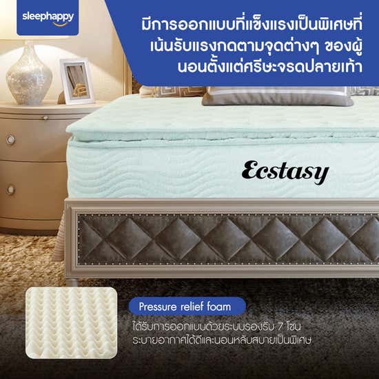 e-Tax | 47.08% OFF on SLEEPHAPPY Pocket Spring Latex Mattress Ecstasy ...