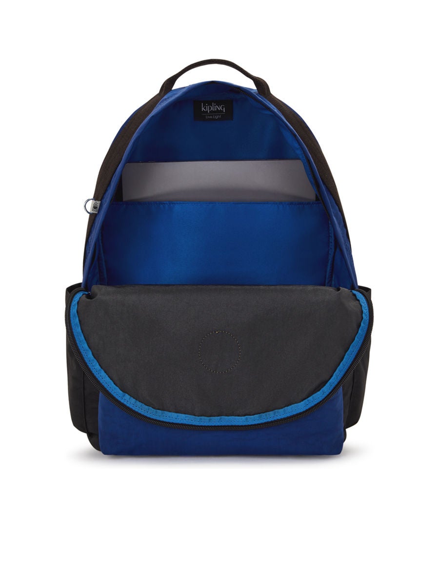 Kipling backpack store navy blue